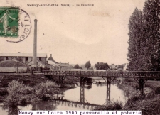 1900 passerelle et poterie